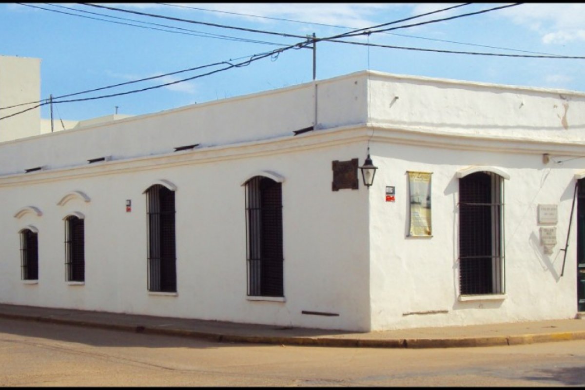 Imagen de “Gualeguaychú esclava”, en el Museo Casa de Haedo
