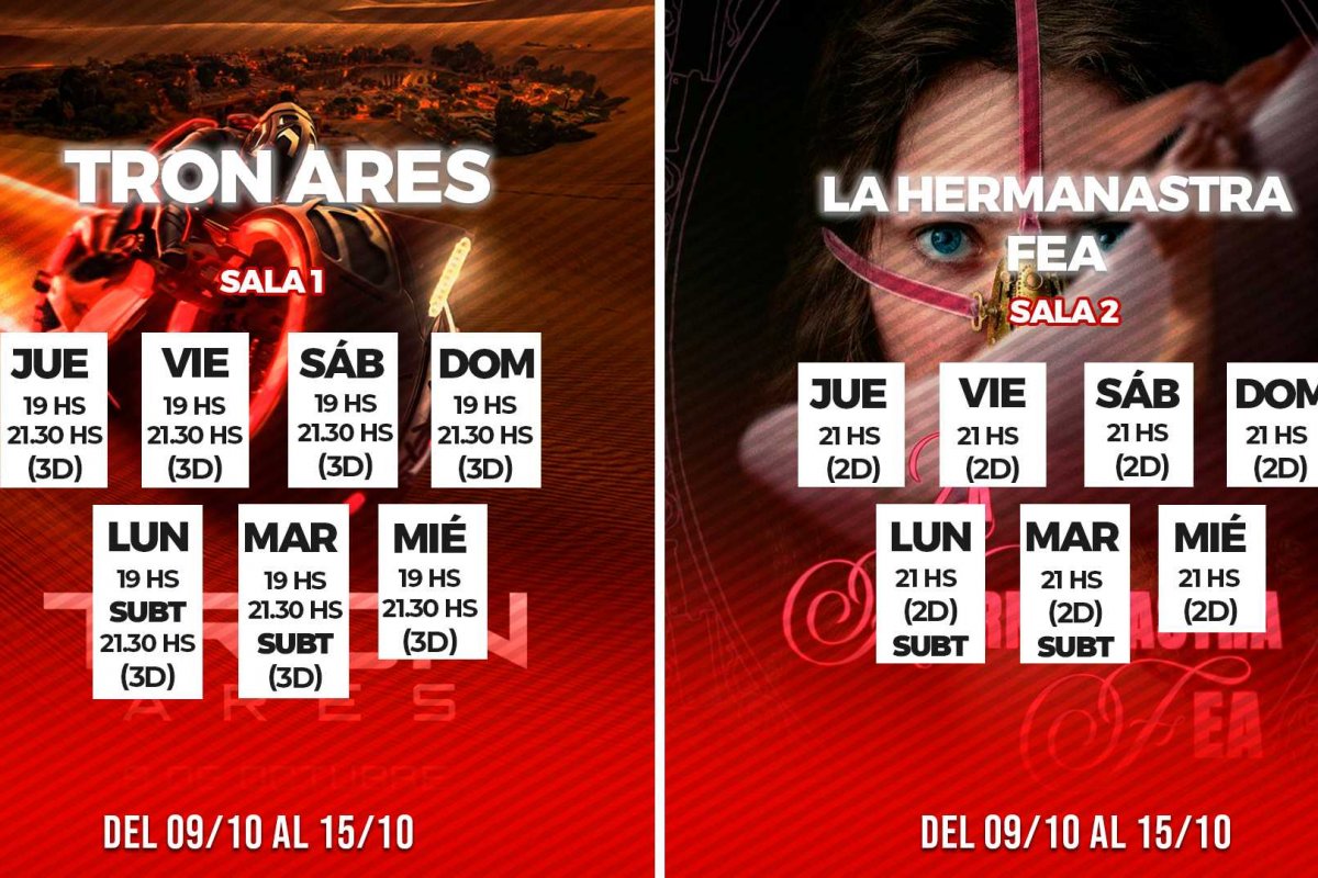 Imagen de Gualeguaychú Cinema: nueva cartelera del 9 al 15 de octubre 