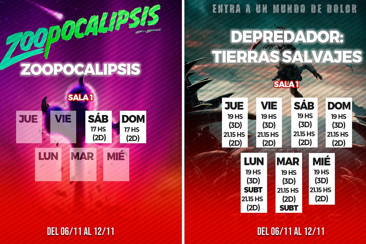 Imagen de Cinema: cartelera del 6 al 12 de noviembre