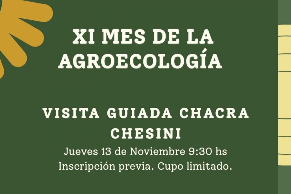 Imagen de Visita guiada a la Chacra Chesini de Huertasana