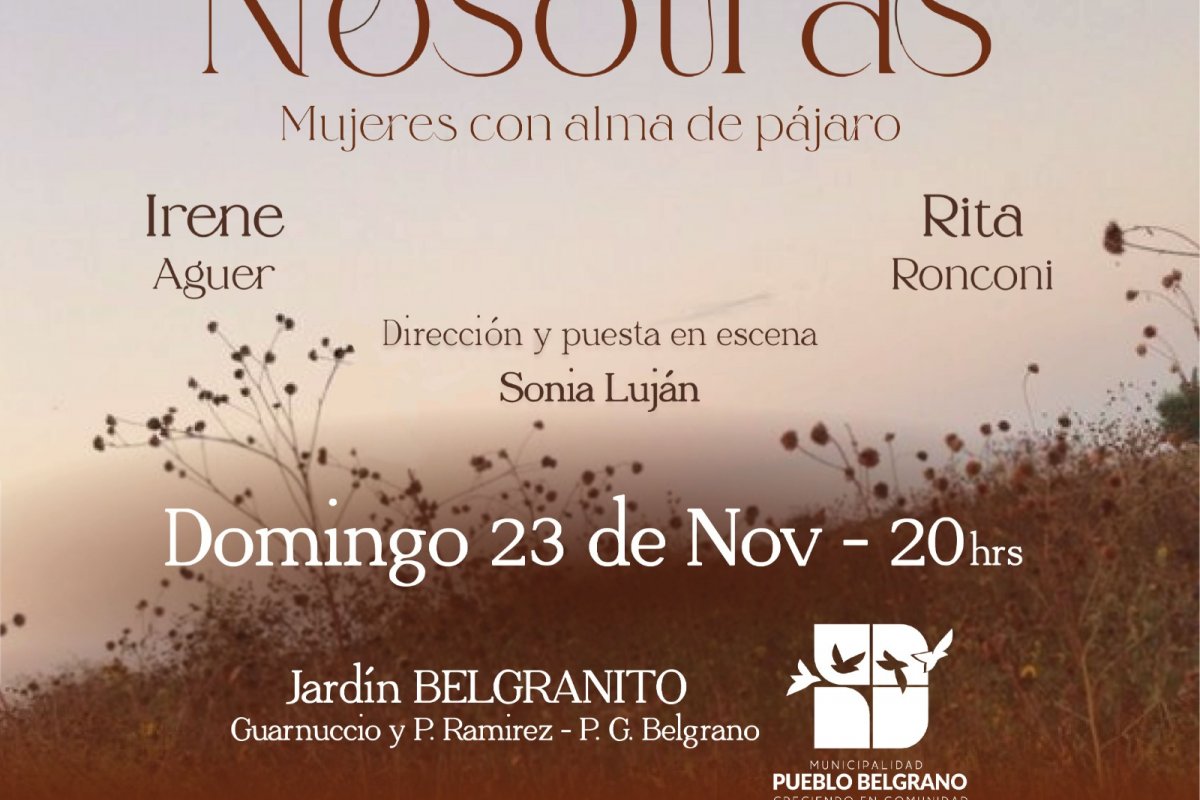 Imagen de Nosotras. Mujeres con alma de pájaro