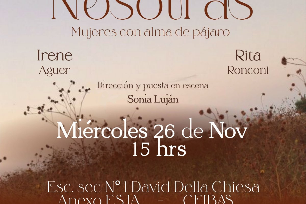 Imagen de Nosotras. Mujeres con alma de pájaro 