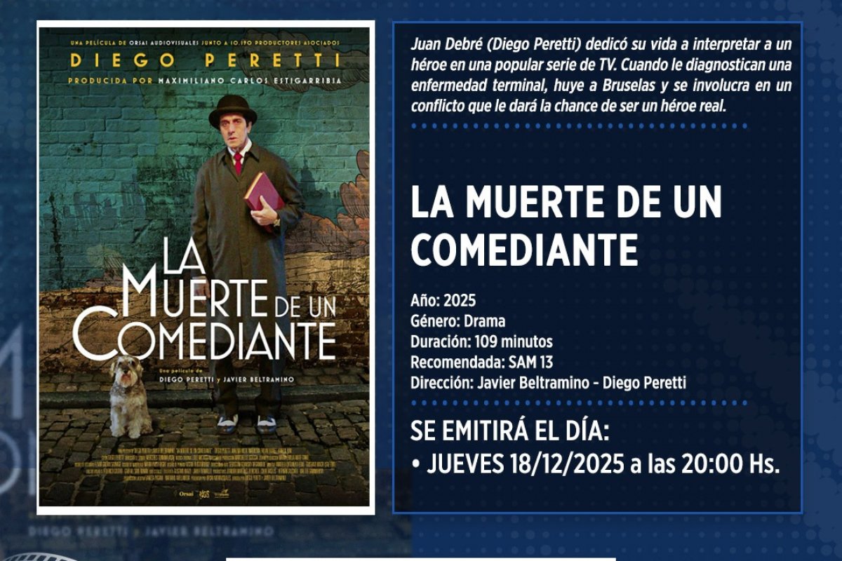 Imagen de Función de cine nacional en Espacio Sinergia Teatral 