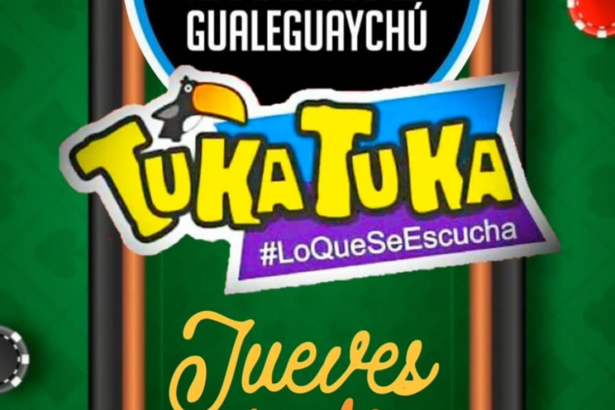 Imagen de Show en vivo de la banda Tuka Tuka en el Casino de Gualeguaychú