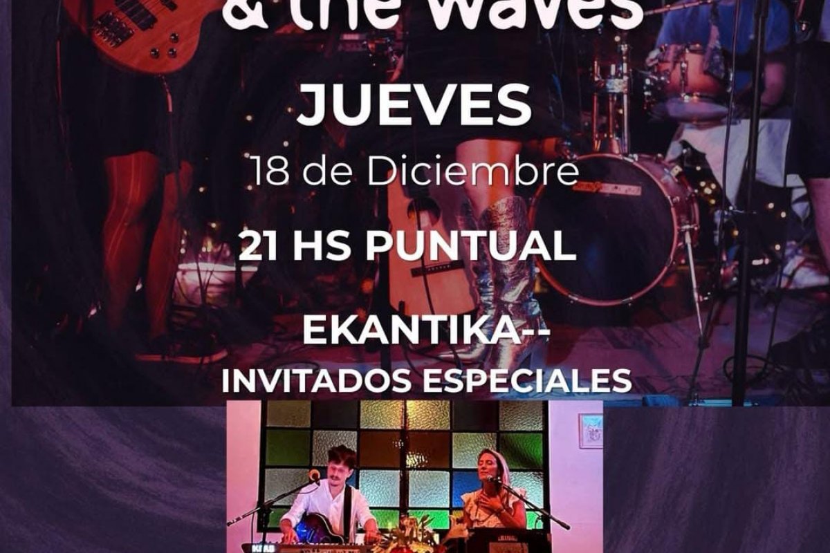 Imagen de Show en vivo de Nica & the Waves en San Felipa