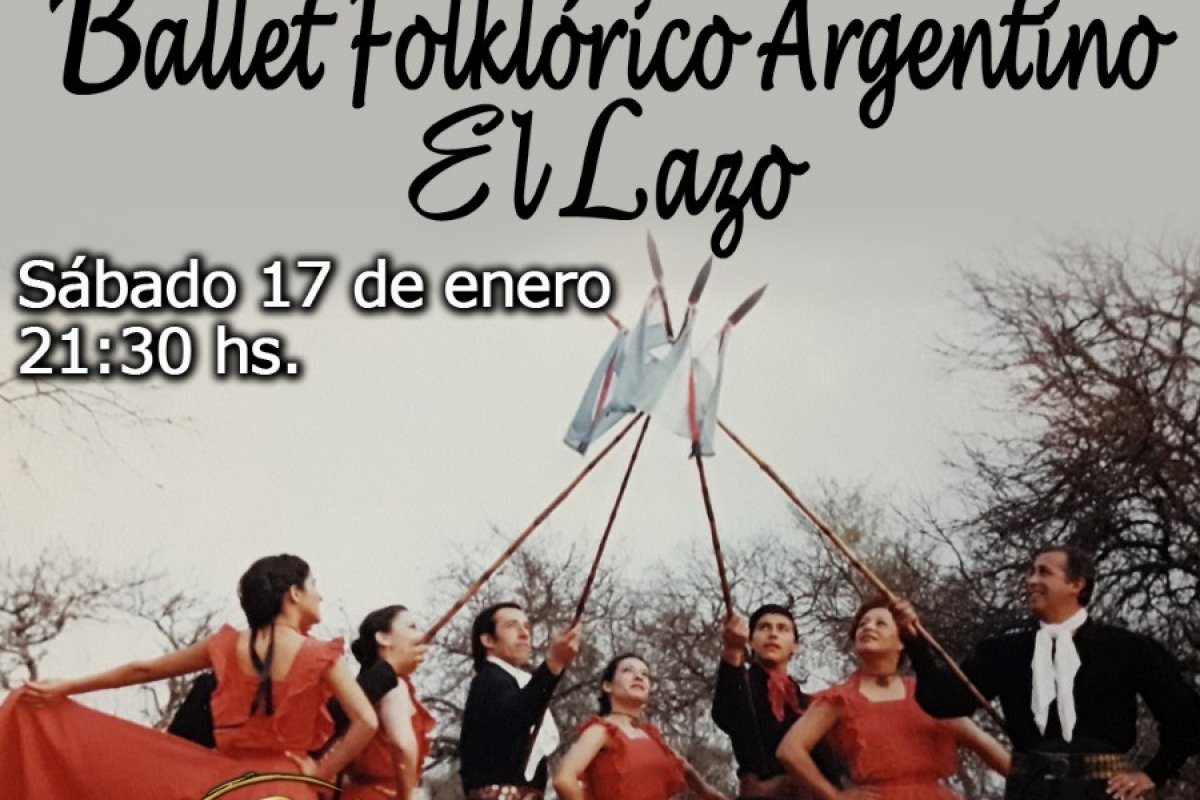 Imagen de Ballet Folklórico Argentino El Lazo celebra el recorrido de 50 años 