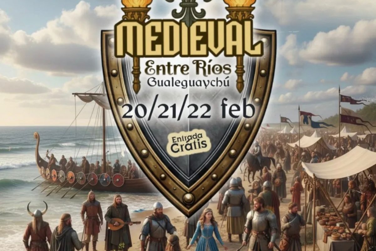 Imagen de Gualeguaychú será sede de la 2° Expo Medieval de Entre Ríos 