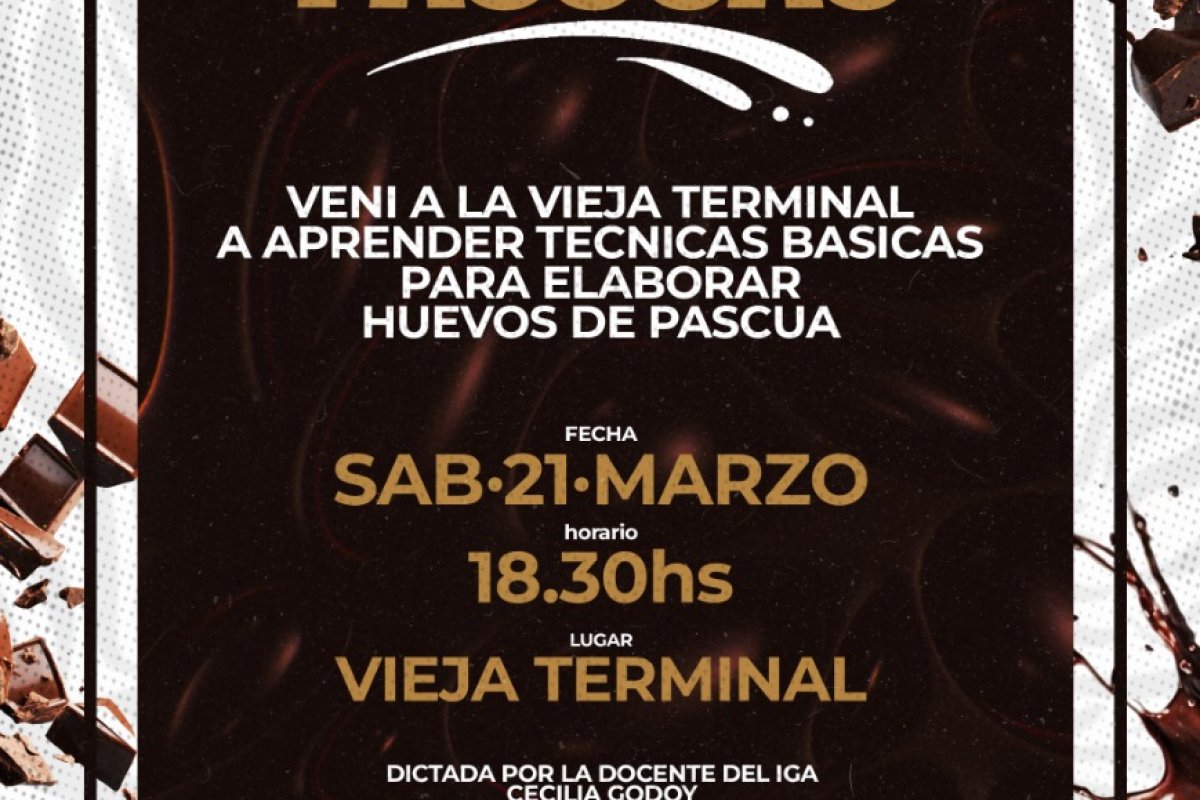 Imagen de Clase de huevos de Pascua en la Vieja Terminal