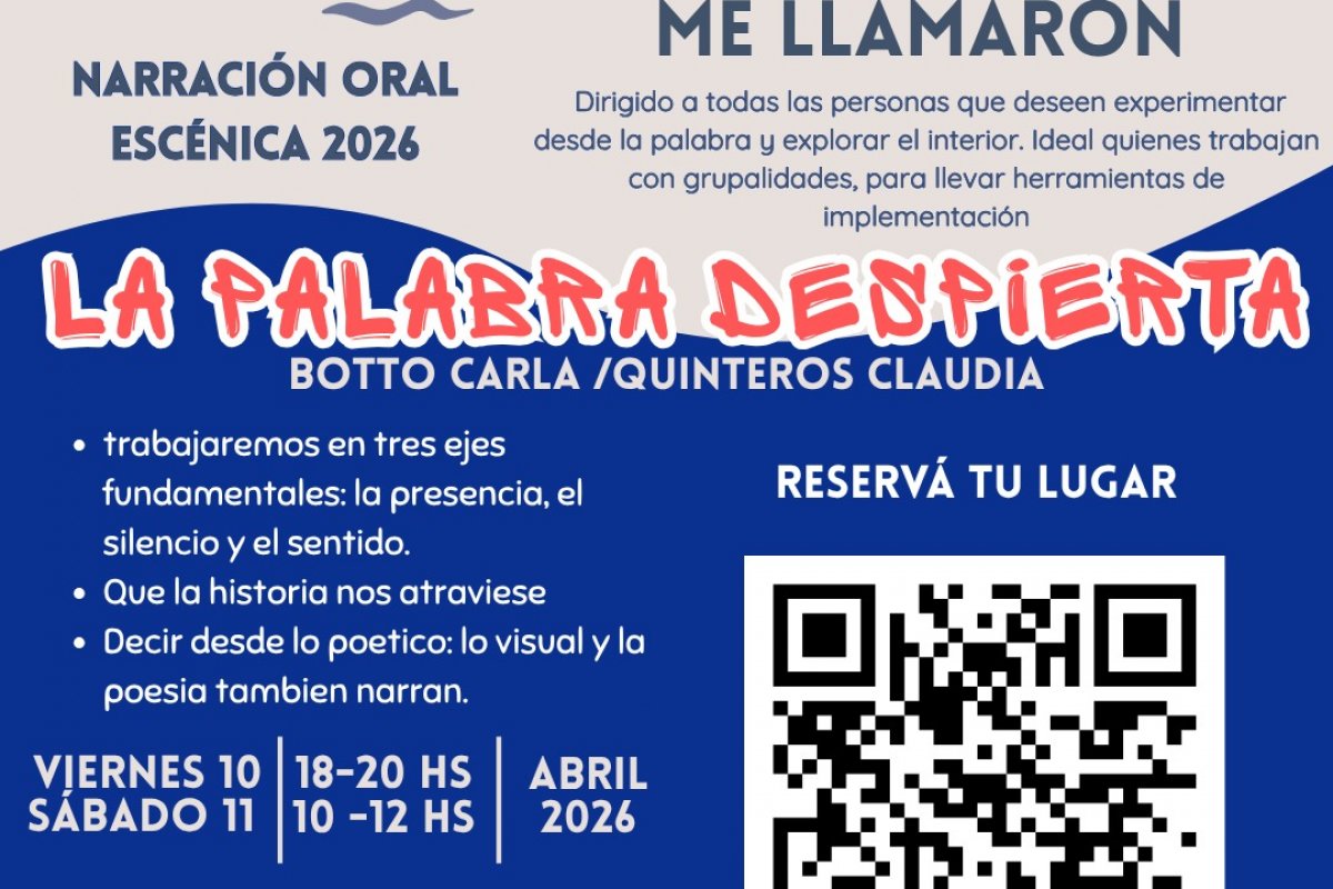 Imagen de Primer encuentro de formación “La palabra despierta”