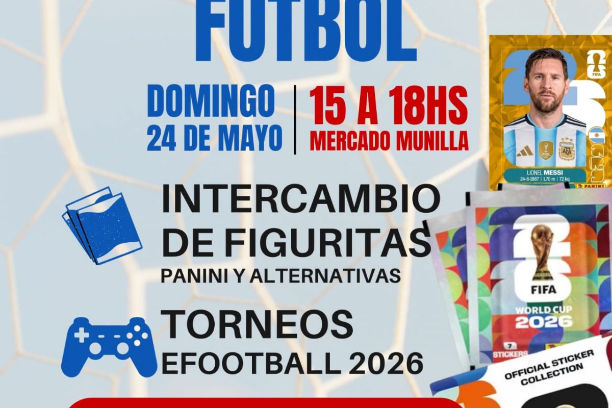 Imagen de Modo Fútbol llega al Mercado Munilla