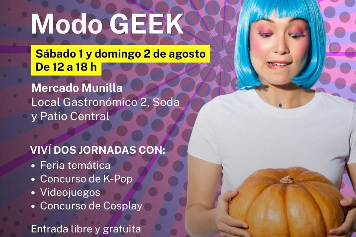 Imagen de Modo GEEK llega al Mercado Munilla