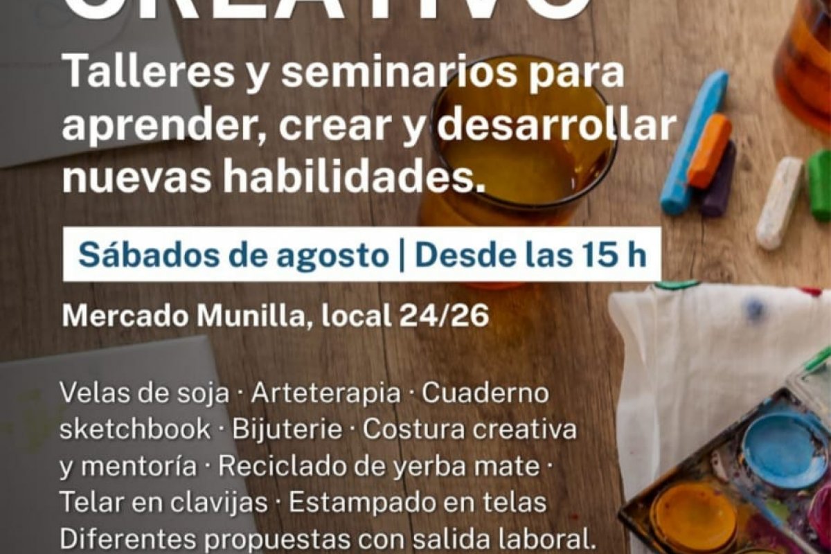 Imagen de Espacio Creativo en el Mercado Munilla