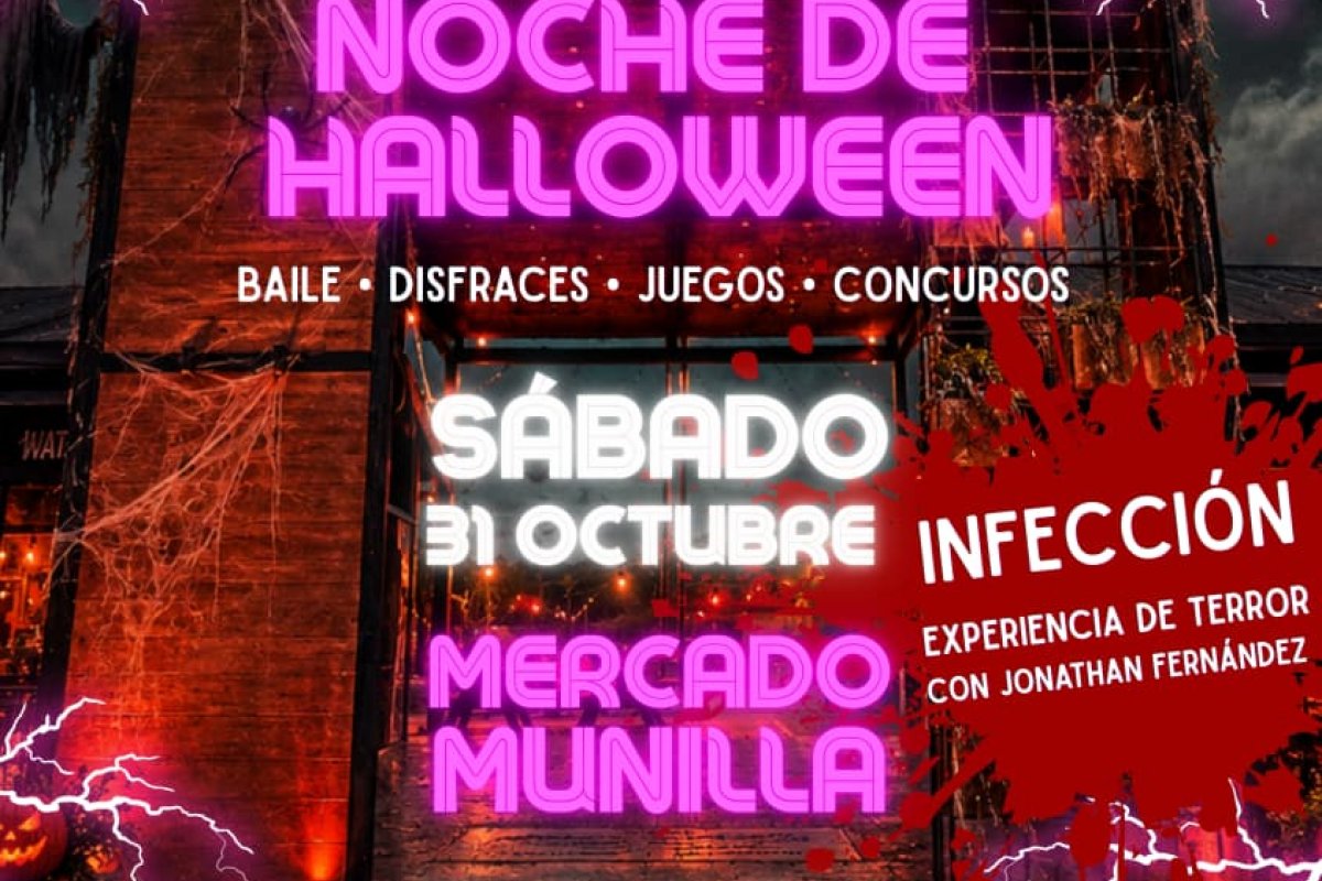 Imagen de El Mercado Munilla invita a celebrar Halloween con disfraces, juegos y una experiencia de terror